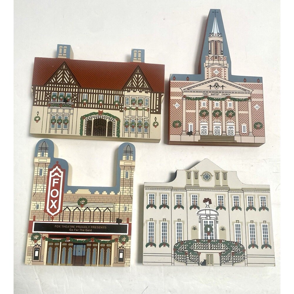 Atlanta Christmas Series Cat’s Meow 4 Buildings 96 Swan House Fox Theatre Church